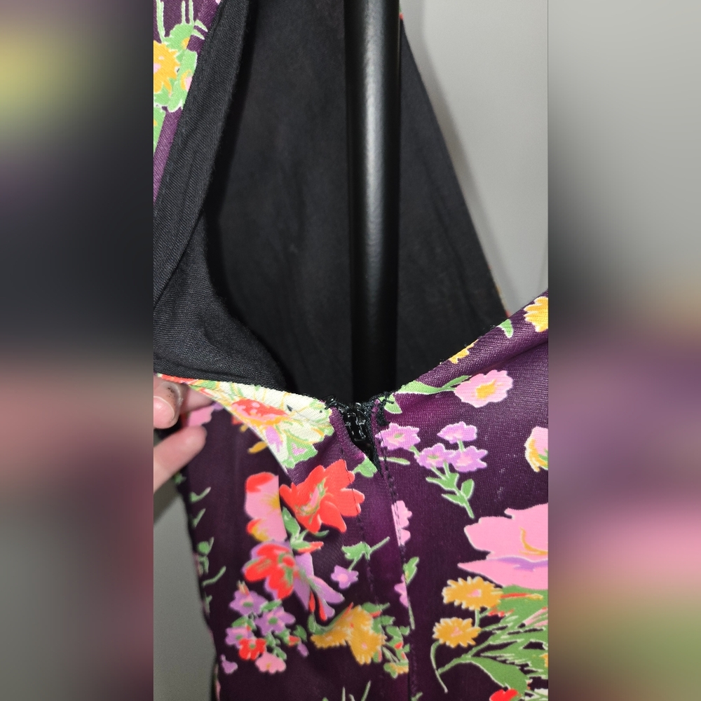 Vintage Psychedelic Maxi Dress - Picture 8 of 11